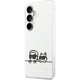 Karl Lagerfeld IML K&CH Peekaboo Logo Magnetic kryt Samsung Galaxy S26+ bílý