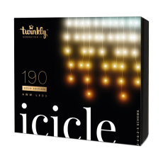 Twinkly Icicle Gold Edition chytrá světýlka 190 ks 5m
