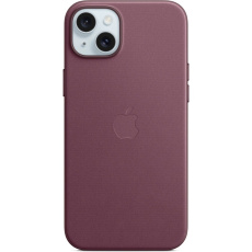 Apple kryt z tkaniny FineWoven s MagSafe na iPhone 15 Plus morušově rudý
