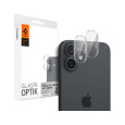 Spigen Glass tR Optik sada skel iPhone 16/16 Plus čirá (2-pack)