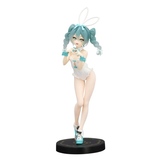 Soška Furyu Hatsune Miku BiCute Bunnies Rurudo White Color 27 cm