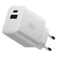 Native Union Fast GaN nabíječka (PD) 45W, USB-C/USB-A, bílá
