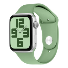 OBAL:ME Silikonový Řemínek pro Apple Watch 42-49mm (M-L) zelený