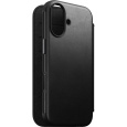 Nomad Modern Leather Folio MagSafe kožené pouzdro iPhone 17 Black