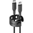 PanzerGlass® empower kabel (60 W) USB-C/USB-C, 2 m, černý