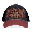 Truckerská kšiltovka Wrangler Stranger Things - Flame Logo