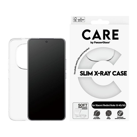 PanzerGlass® CARE X-Ray kryt Xiaomi Redmi Note 15 5G čirý