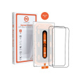 Mobile Origin Orange Screen Guard 2 Pack 2,5D ochranné sklo s aplikátorem iPhone 15