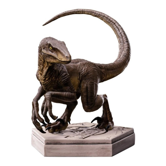 Soška Iron Studios Jurassic Park Icons - Velociraptor (Version C)