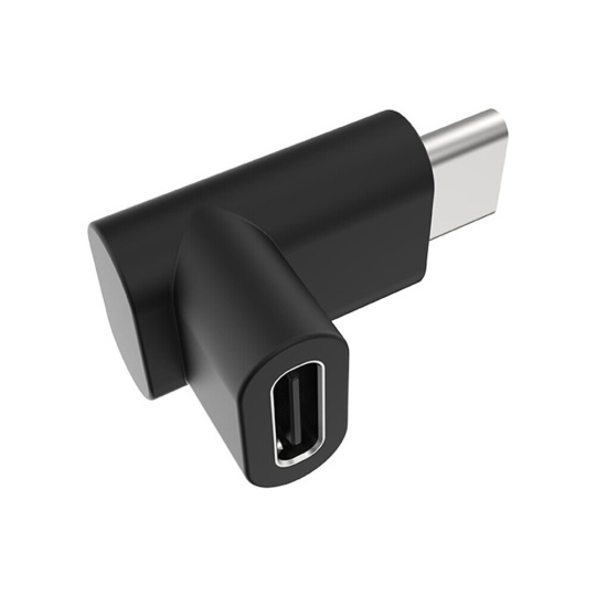 Akasa adaptér USB3.1 Gen2 USB-C - USB-C, 90°, 2ks v balení