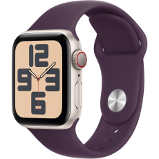 Apple Watch 41/40/38mm švestkový sportovní řemínek S/M