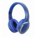GEMBIRD Sluchátka BTHS-01, mikrofon, Bluetooth, modré