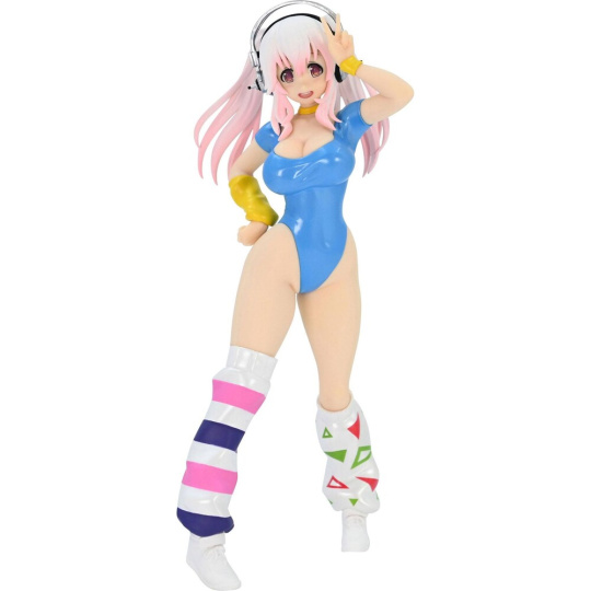 Soška Furyu Super Sonico - Super Sonico Concept Outfit 80's (Blue Version)