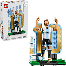 LEGO Editions 43015 Lionel Messi – Fotbalová legenda