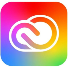 Adobe Creative Cloud for teams All Apps MP ML (+CZ) COM NEW 1 User, 1 Month, Level 3, 50-99 Lic