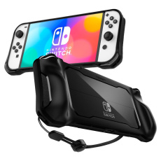 Spigen Rugged Armor ochranný kryt pro Nintendo Switch OLED černý