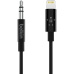 Belkin kabel Lightning-3,5mm jack 0,9m černý