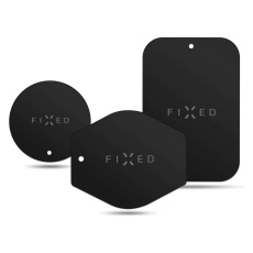 FIXED ICON Plates sada magnetických plíšků černá