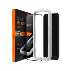 Spigen 3D tvrzené sklo Align FC Apple iPhone 11/XR černé