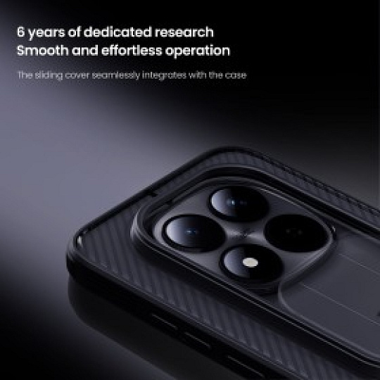 Nillkin CamShield Zadní Kryt pro Xiaomi Redmi Note 13 5G Black
