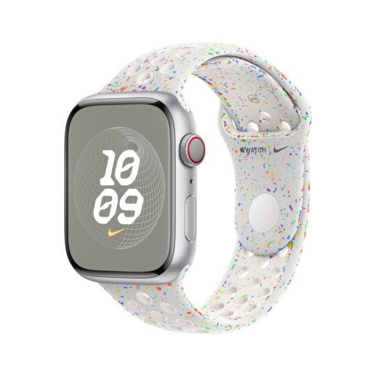 Apple Watch 49/45/44/42mm platinový sportovní řemínek Nike S/M