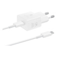 Samsung USB-C 25W GaN nabíječka (s kabelem) bílá