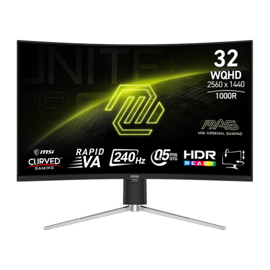 MSI MAG 325CQRXF E2 herní monitor 31,5"