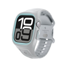 Spigen Liquid Air Pro kryt s řemínkem Apple Watch 10 (46mm) šedý