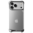 Arc Pulse hliníkový ochranný rám iPhone 17 Pro stříbrný