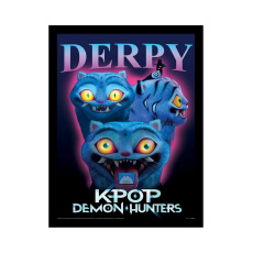 Rámovaný obraz Pyramid International K-Pop Demon Hunters - Derpy Rámovaný obraz Pyramid International K-Pop Demon Hunters - Derpy