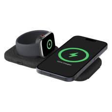 Belkin BOOST CHARGE™ PRO Qi2 15W 2v1 Bezdrátová MagSafe cestovní podložka pro iPhone/Apple Watch/Air