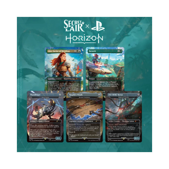 Set karet Magic: The Gathering - Secret Lair x Horizon: Into the Forbidden West - EN
