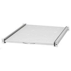 LEXI-Net 19" posuvná police s perforací 1U/550mm, šedá LEXI-Net 19" posuvná police s perforací 1U/550mm, šedá