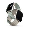 UNIQ Revix oboustranný řemínek pro Apple Watch 42/41/40/38mm Sage (šedolozený/béžový)