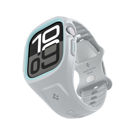 Spigen Liquid Air Pro kryt s řemínkem Apple Watch 10/11 (46mm) šedý