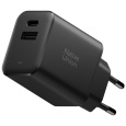 Native Union Fast GaN nabíječka (PD) 45W, USB-C/USB-A, černá