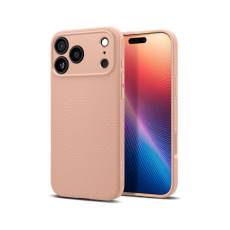Spigen Liquid Air kryt iPhone 17 Pro Max rose titanium