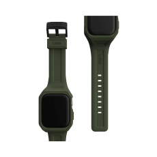 UAG Scout Strap & Case řemínek pro Apple Watch 45 mm olivový