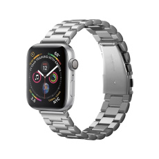 Spigen Modern Fit řemínek Apple Watch 49/46/45/44/42mm stříbrný