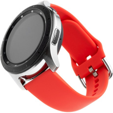 FIXED Silicone Strap s šířkou 20mm smartwatch červený