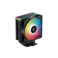 DEEPCOOL CPU Chladič AG400 BK ARGB V2, 1x120, LGA1851, AM5, černá