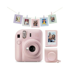 Fujifilm Instax Mini 12 růžový + Mini 12 ACC kit + 2x10 film