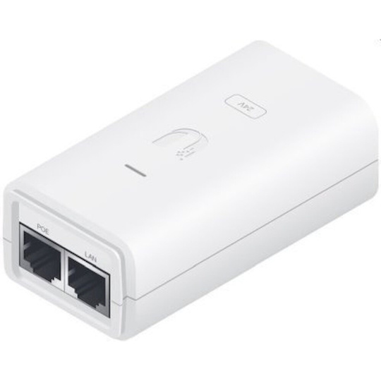 Ubiquiti POE-24-24W-G-WH PoE injektor bílý