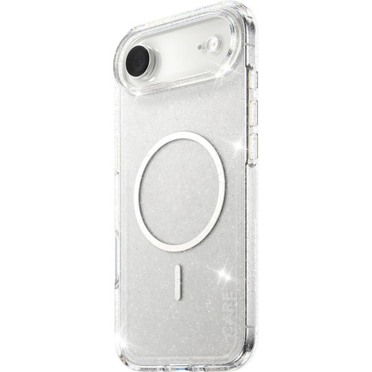 PanzerGlass® CARE Star Lit kryt s MagSafe Apple iPhone Air třpytivý/bílý