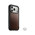 Nomad Rugged Leather Case (Horween) MagSafe kožený kryt iPhone 17 Pro Rustic Brown