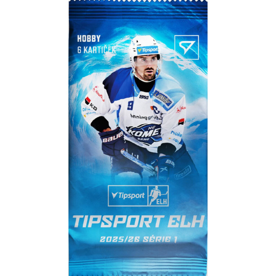 Hokejové karty SportZoo Tipsport ELH 2025/26 1. série Hobby balíček