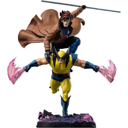Soška Iron Studios Deluxe Art Scale 1/10 X-Men '97 - Gambit & Wolverine 29 cm