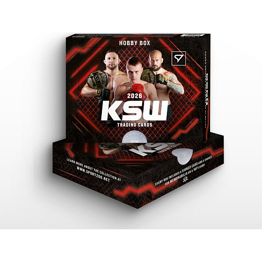 MMA karty SportZoo KSW 2026 Hobby box MMA karty SportZoo KSW 2026 Hobby box