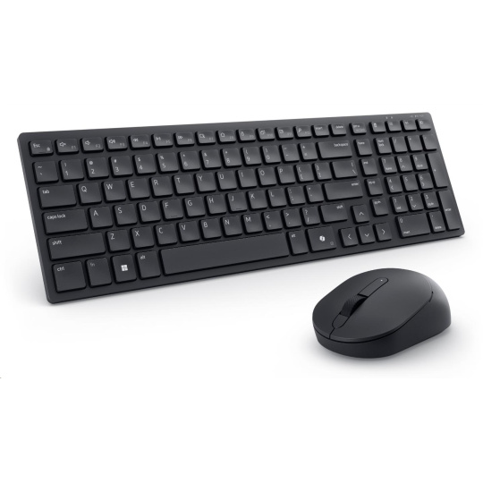 DELL Silent Keyboard and Mouse - KM555 - US International (QWERTY)