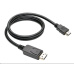 C-TECH kabel DisplayPort/HDMI, 3m, černý